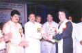 Kataha Dance Award to Nandkishore Kapote Felicitated By Akhil Bharatiya Natya Parishad Pimpri-Chichwad At The Hands Of Shri. Vilasrao Deshmukh, Chiefminister Of Maharastra For Contribution In Kathak Dance